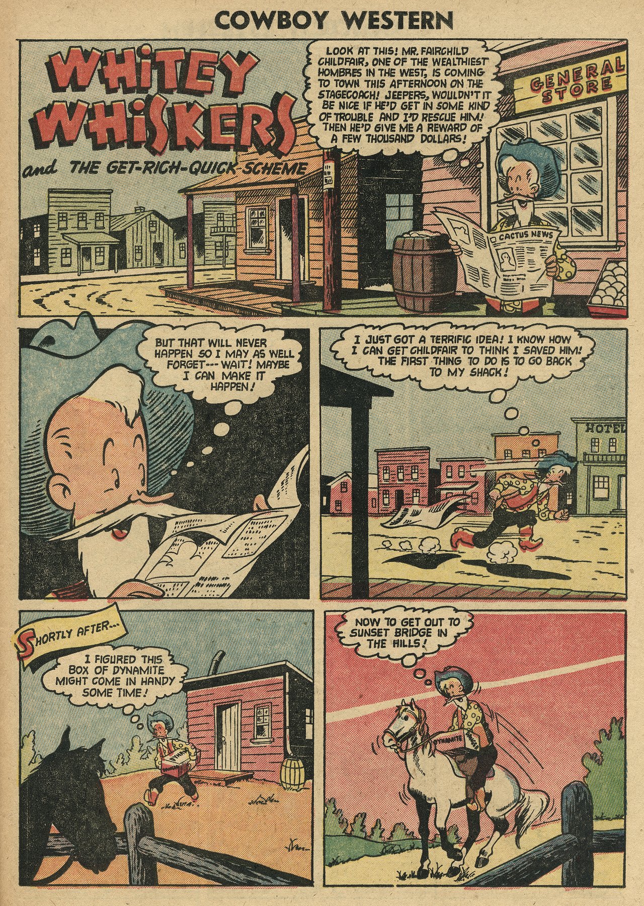 Read online Cowboy Western comic -  Issue #50 - 25