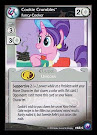 My Little Pony Cookie Crumbles, Fancy Cooker Canterlot Nights CCG Card
