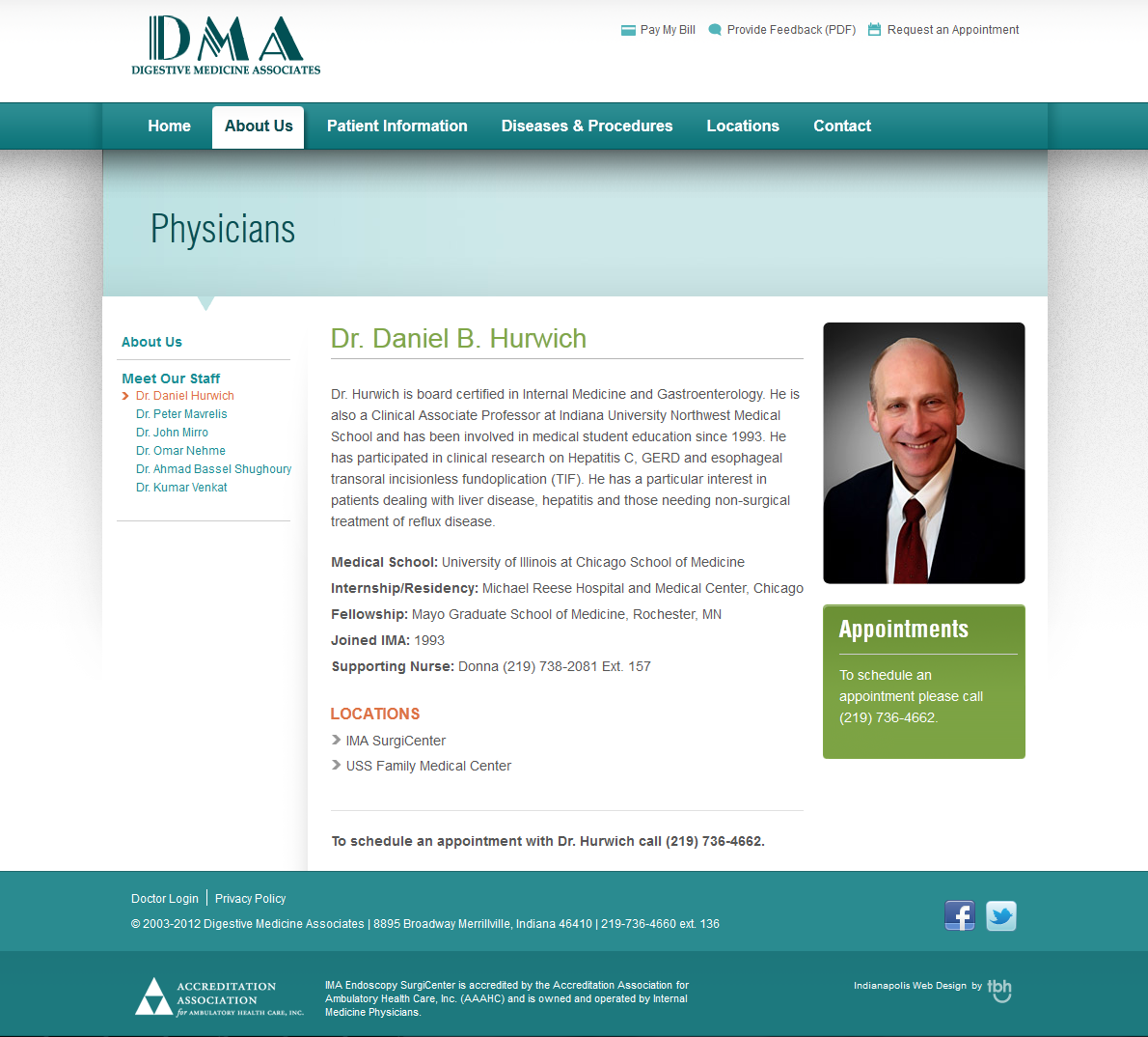  Design and Build Digestive Medicine Associates Indianapolis 