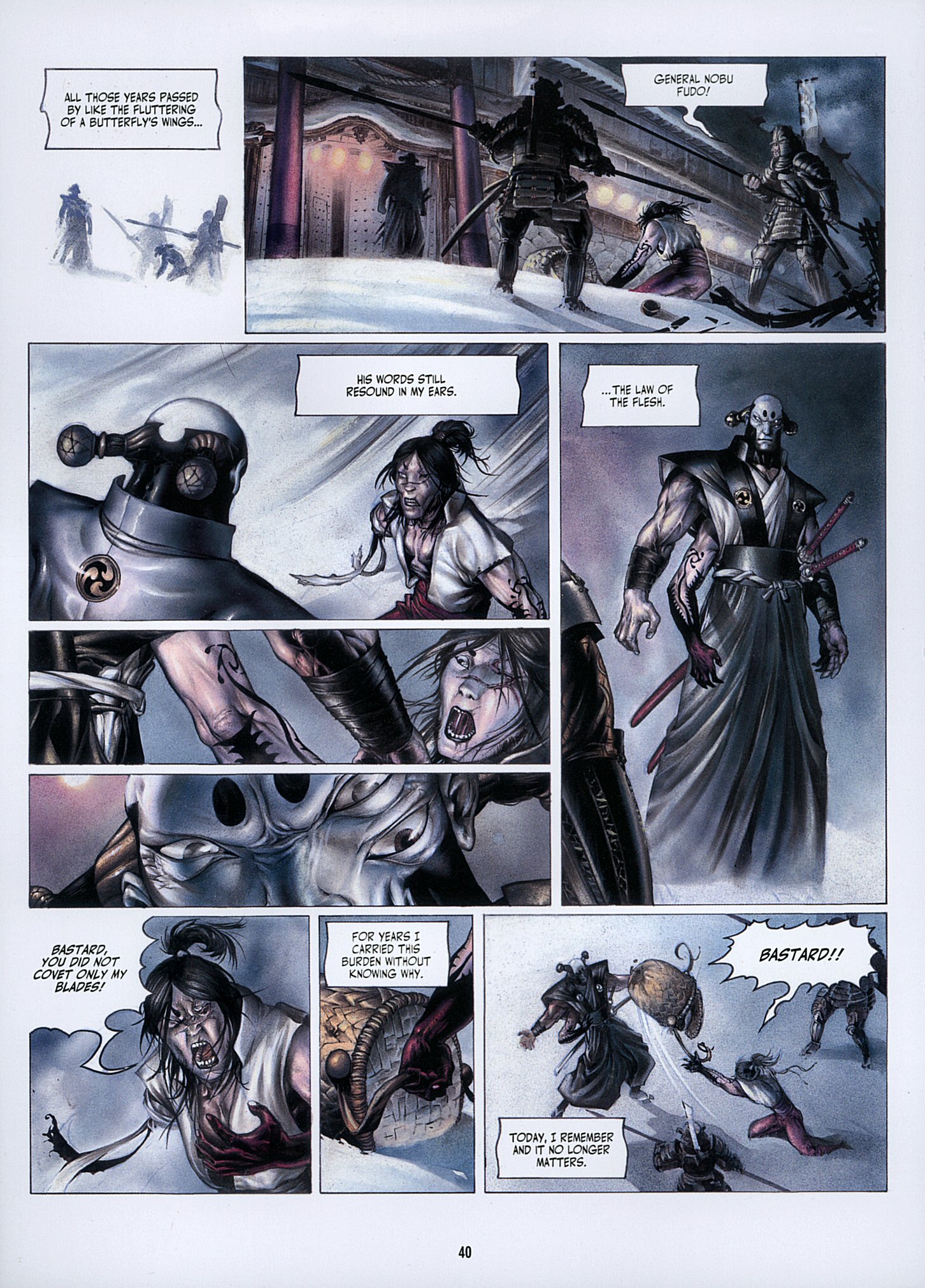 Read online Legend of the Scarlet Blades comic -  Issue # TPB - 41