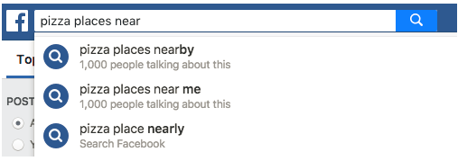 Search For Facebook
