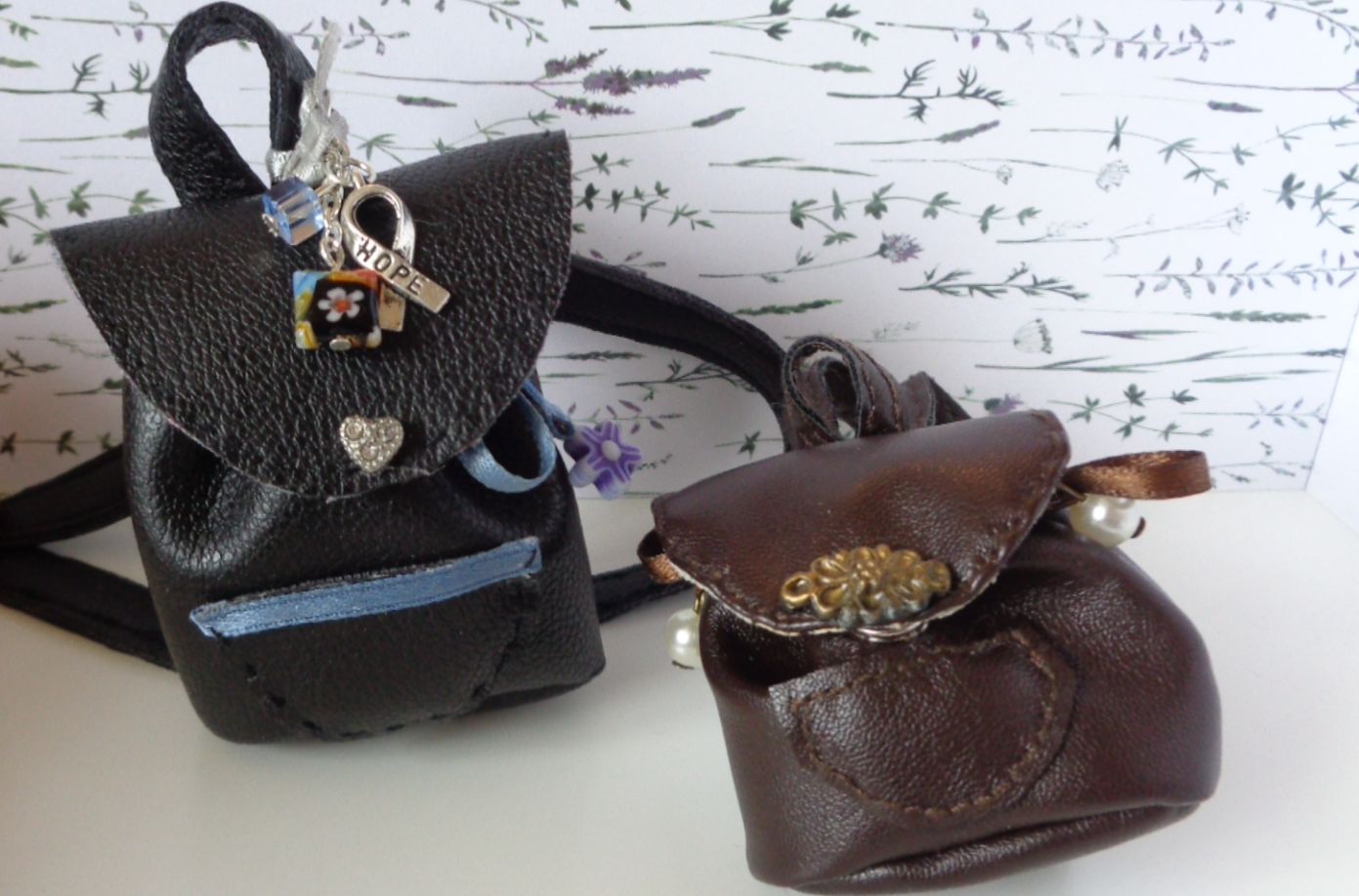 Cute spooky sweet miniatures and BJD dolls How to make a backpack for