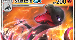Mega Rayquaza EX vs Muk GX/Salazzle. Burning Shadows Testing!! 