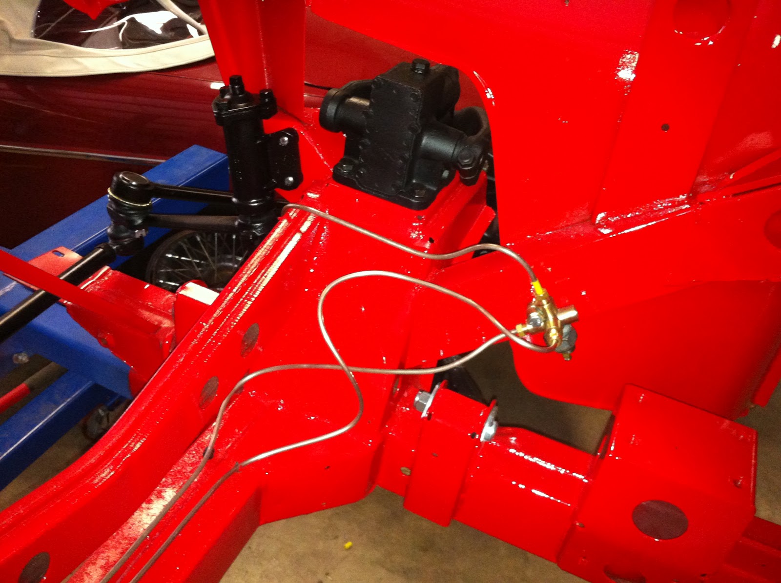 Tim's New Toy INSTALLING NEW BRAKE LINES