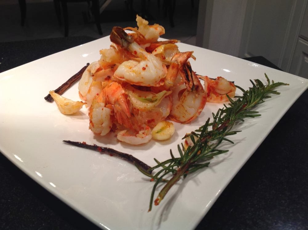 Was koche ich heute?: Garnelen gebraten