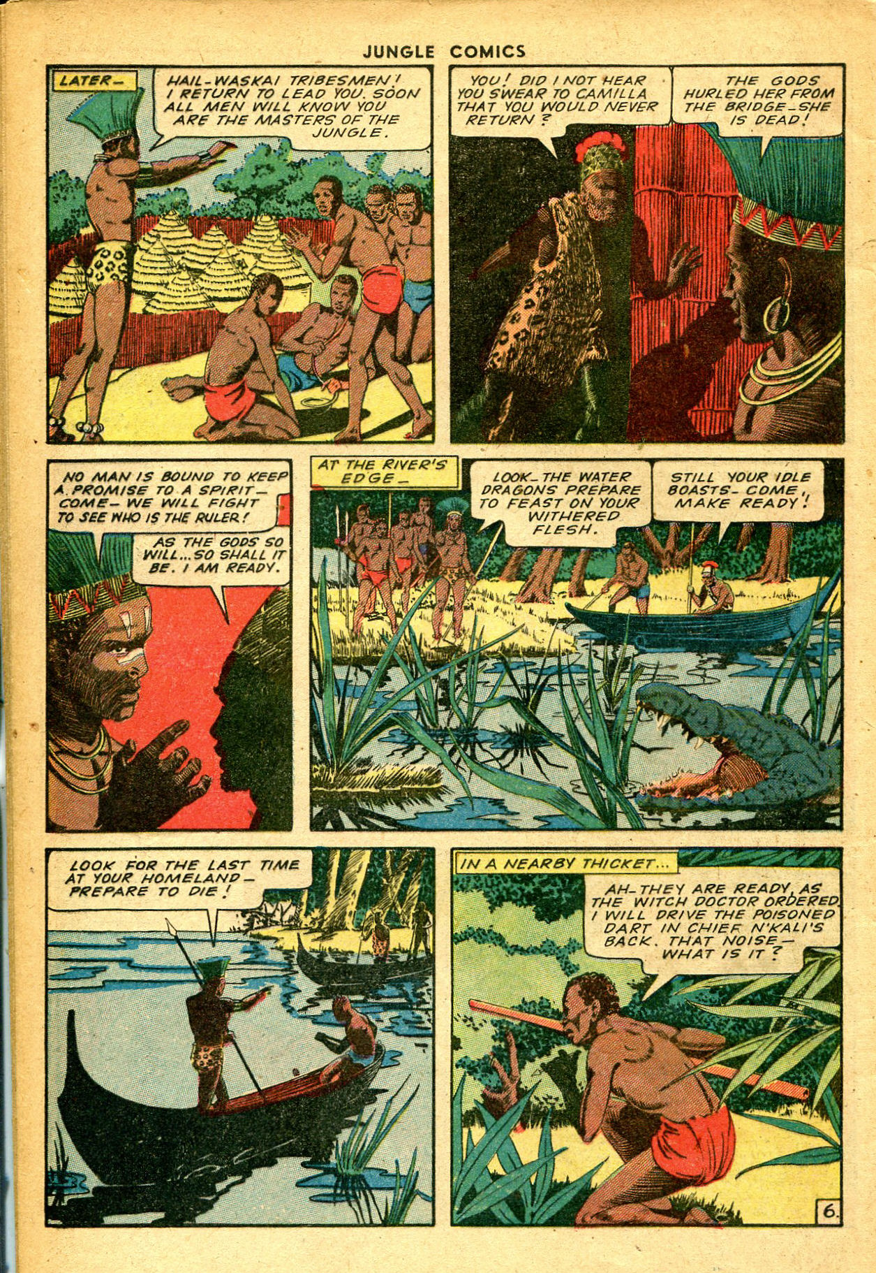 Read online Jungle Comics comic -  Issue #66 - 48