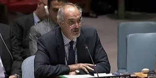 Syria’s Permanent Representative at the UN Bashar al-Jaafari
