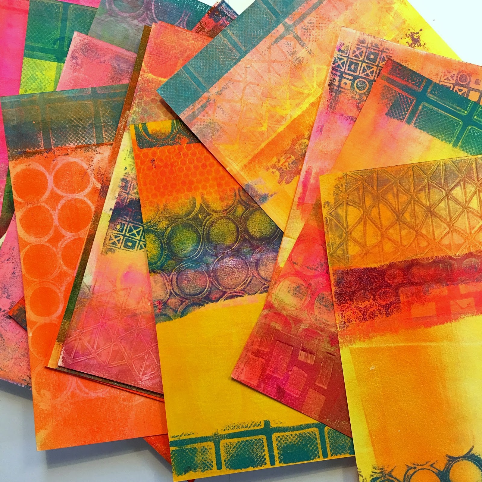 Printing with Gelli Arts® Beautiful Image Transfers on Gelli® Printed