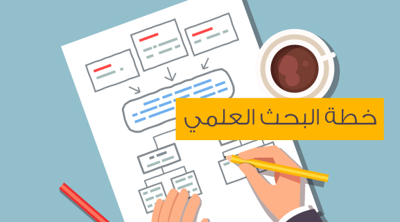 مقال عن كيفية اعداد خطة بحث في اللفة العربية
