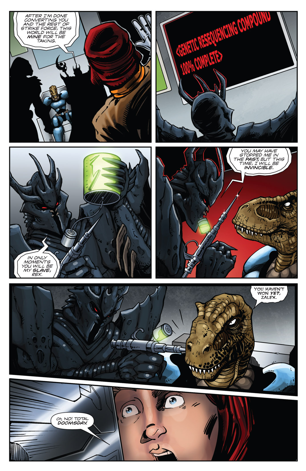 Read online Jurassic StrikeForce 5 comic -  Issue # _TPB - 100