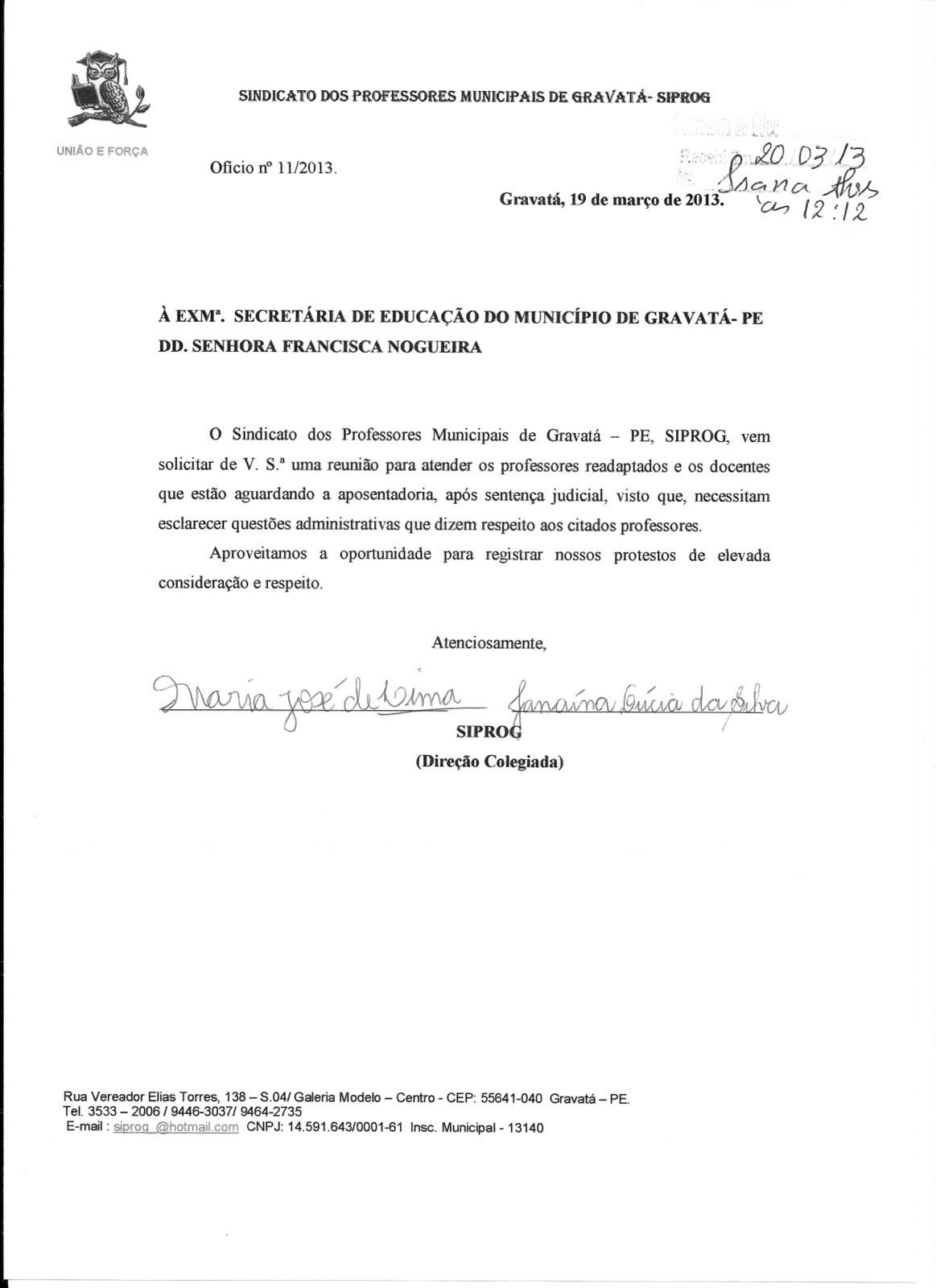 Como Fazer Um Oficio De Solicitação Para Secretaria De Educação - FDPLEARN