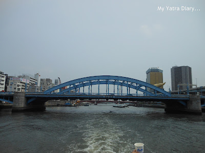 Eitaibashi Bridge at the Sumida river cruise, Tokyo