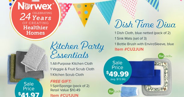 Rebecca Lange Norwex Independent Sales Consultant Norwex June 2018 Specials