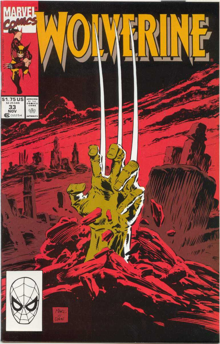 Read online Wolverine (1988) comic -  Issue #33 - 1