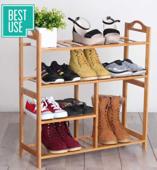Model rak sepatu kayu minimalis terbaru Model rak sepatu kayu minimalis terbaru