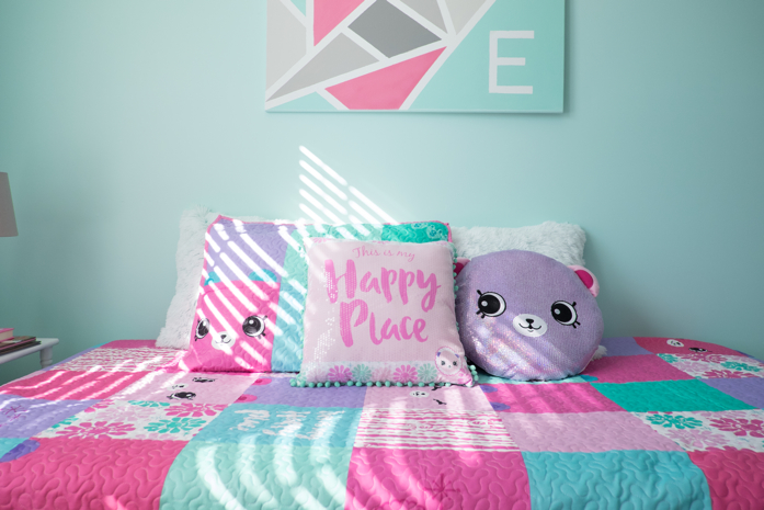 A Sweet Girl's Happy Place Enveloped in Pretty Pastel Colors- design addict mom
