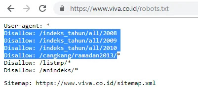 Robots.txt termasuk dalam kategori SEO atau tidak Robots.txt termasuk dalam kategori SEO atau tidak