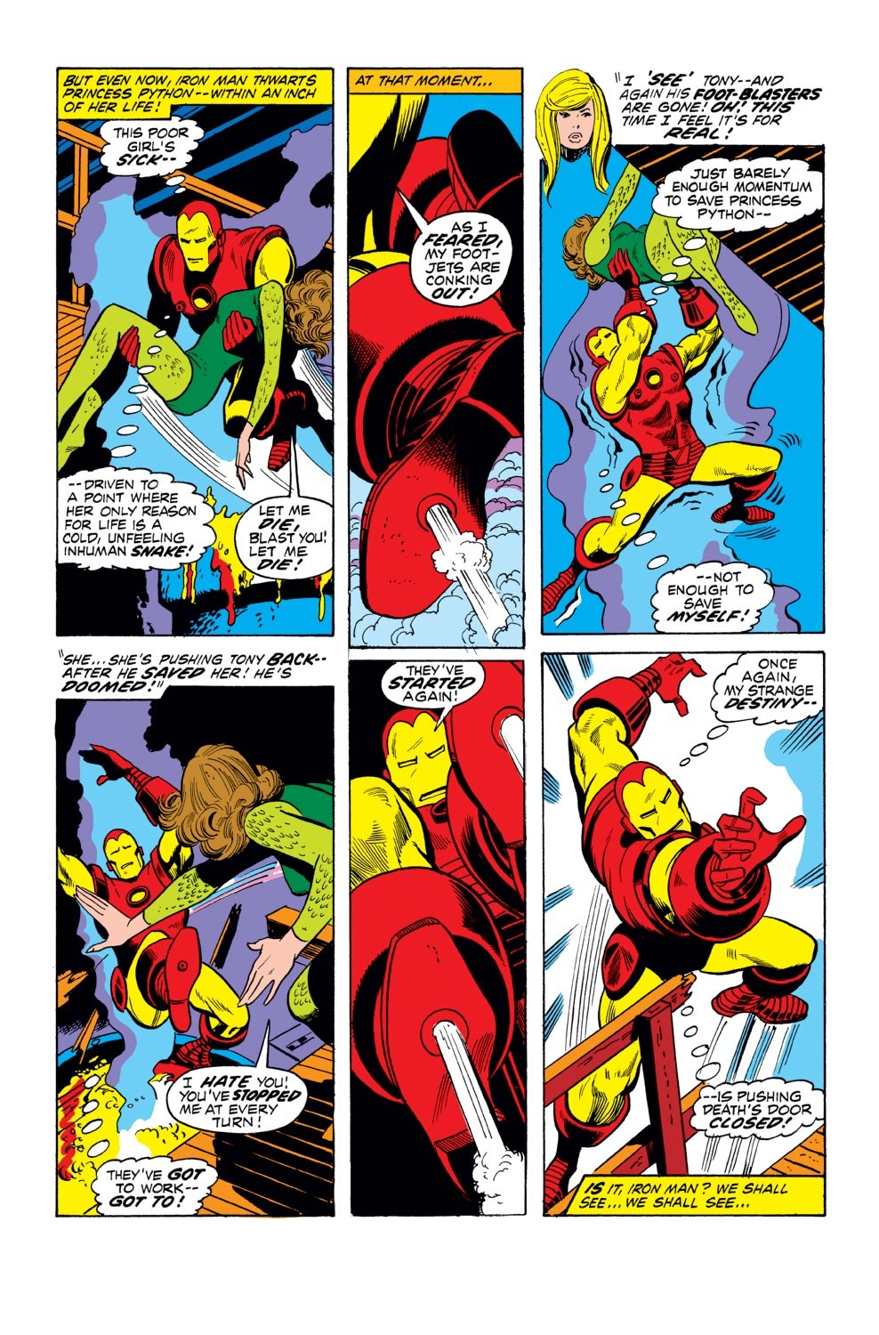 Read online Iron Man (1968) comic -  Issue #50 - 19