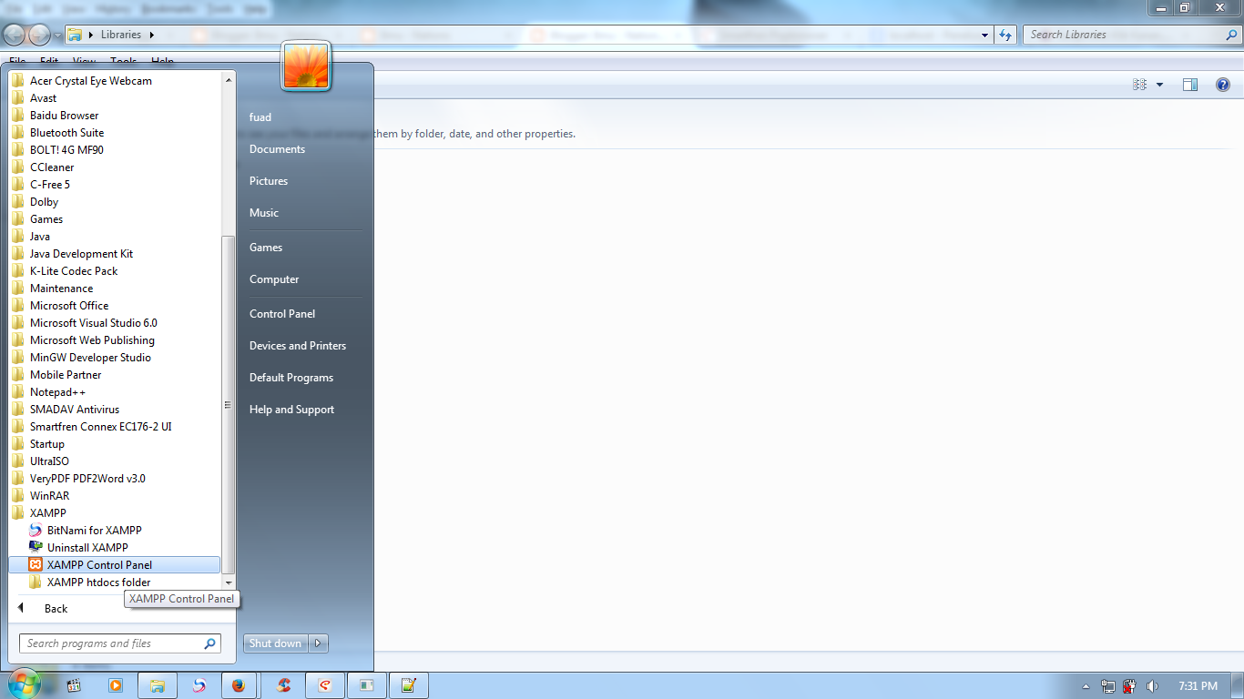 Bagaimana Cara Membuat Database Dengan Mysql Xampp ? - Cyber-SvD