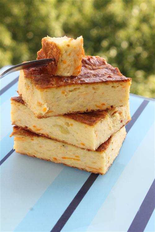 Placinta cu dovlecei si morcovi