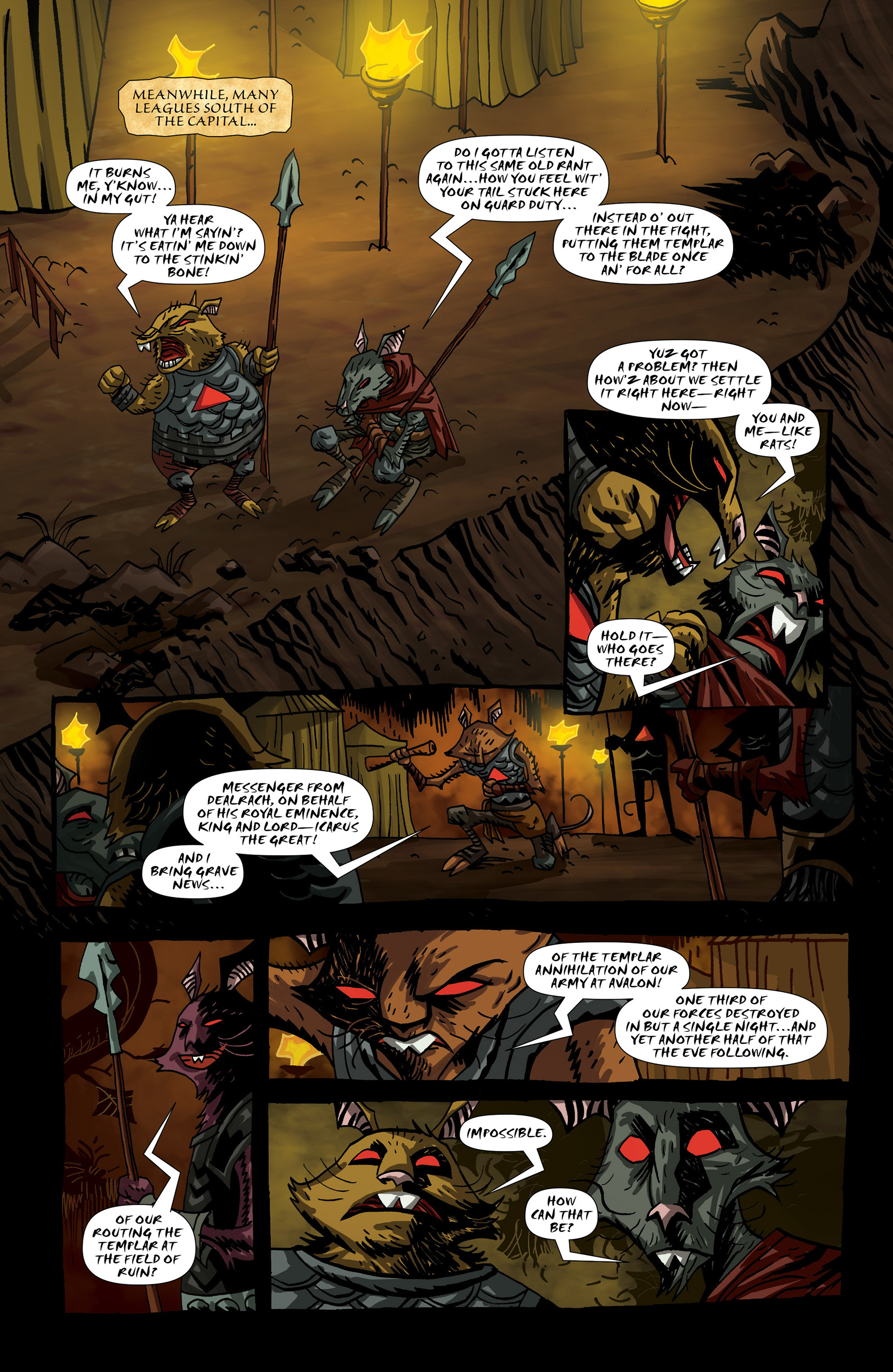 The Mice Templar Volume 4: Legend issue 13 - Page 22
