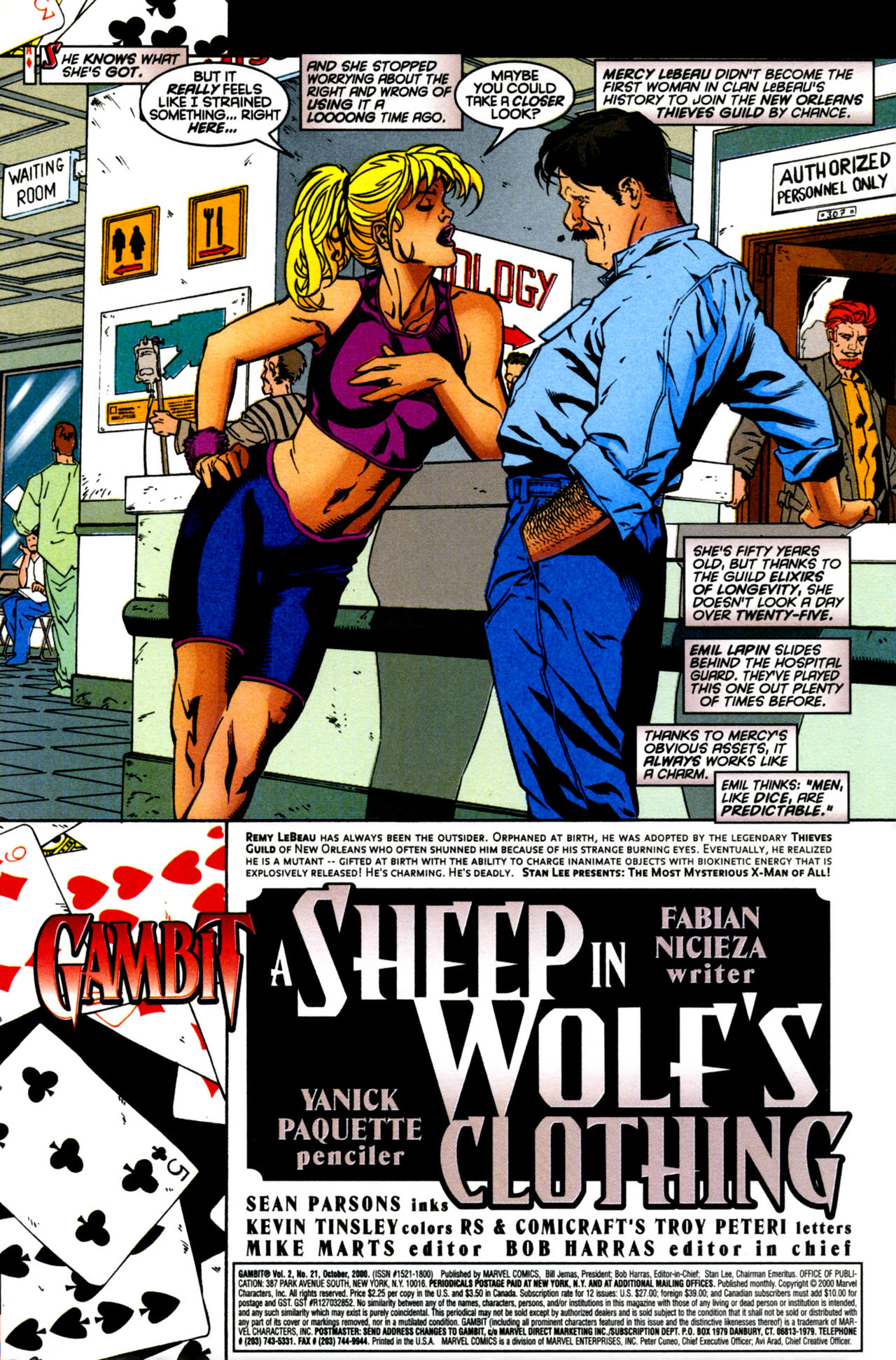 Gambit (1999) issue 21 - Page 2