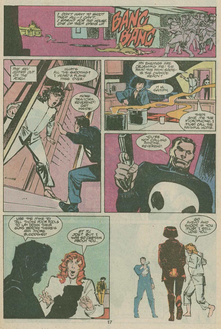 Read online The Punisher (1987) comic -  Issue #5 - Ministry of Death - 18