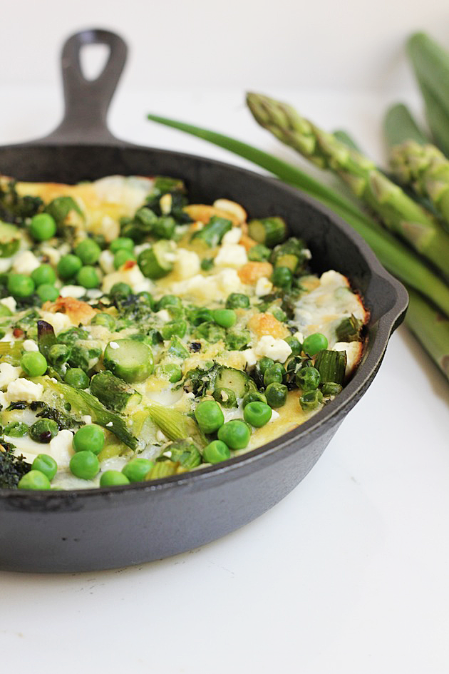 Savor Home: SIMPLE SPRING VEGETABLE FRITTATA...