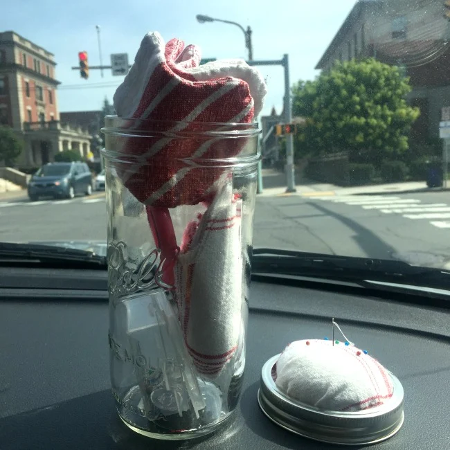 How to make a Mason Jar Craft on the go for long car rides www.homeroad.net