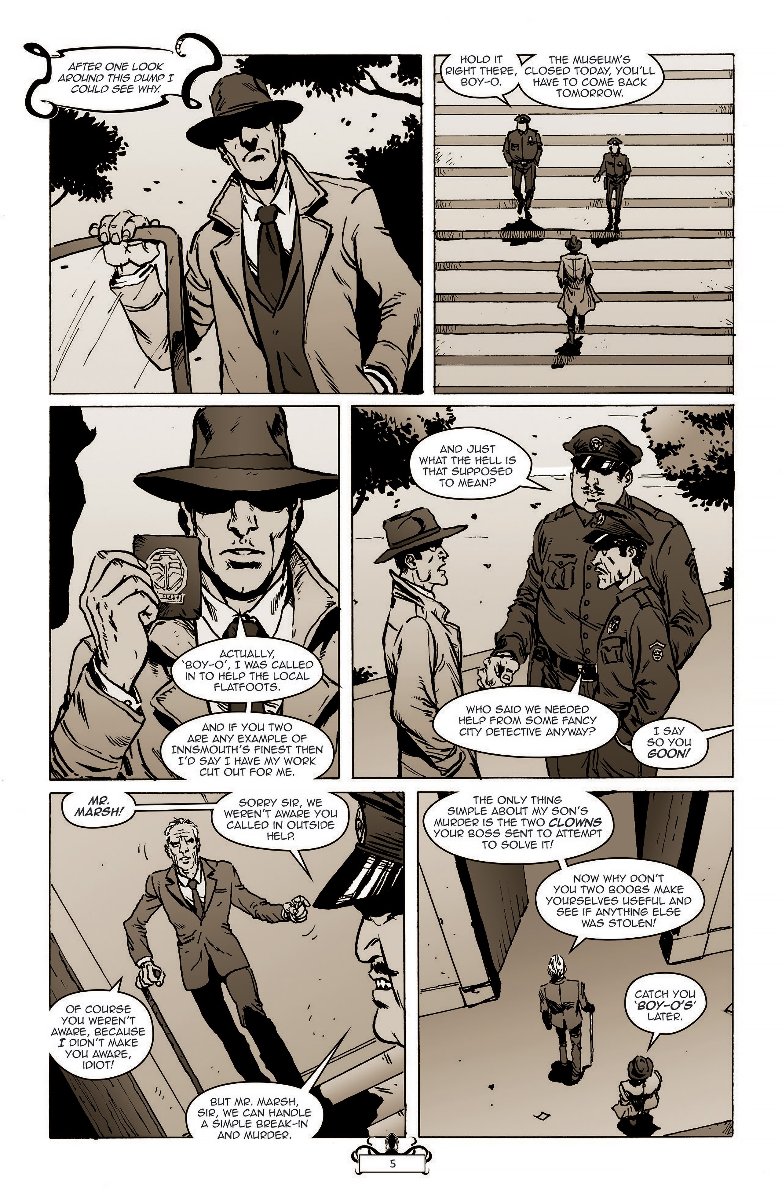 Read online Lovecraft P.I. - A Shot in the Dark comic -  Issue # TPB - 7