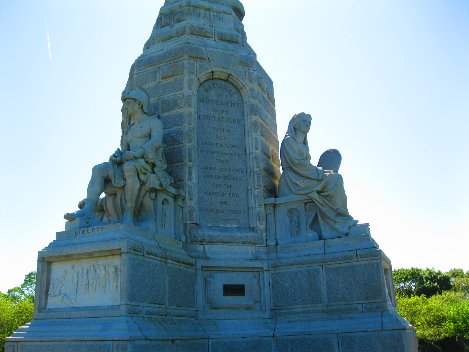 West in New England FOREFATHERS MONUMENT PLYMOUTH, MA.