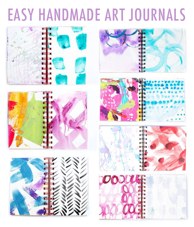 alisaburke 3 easy handmade art journals