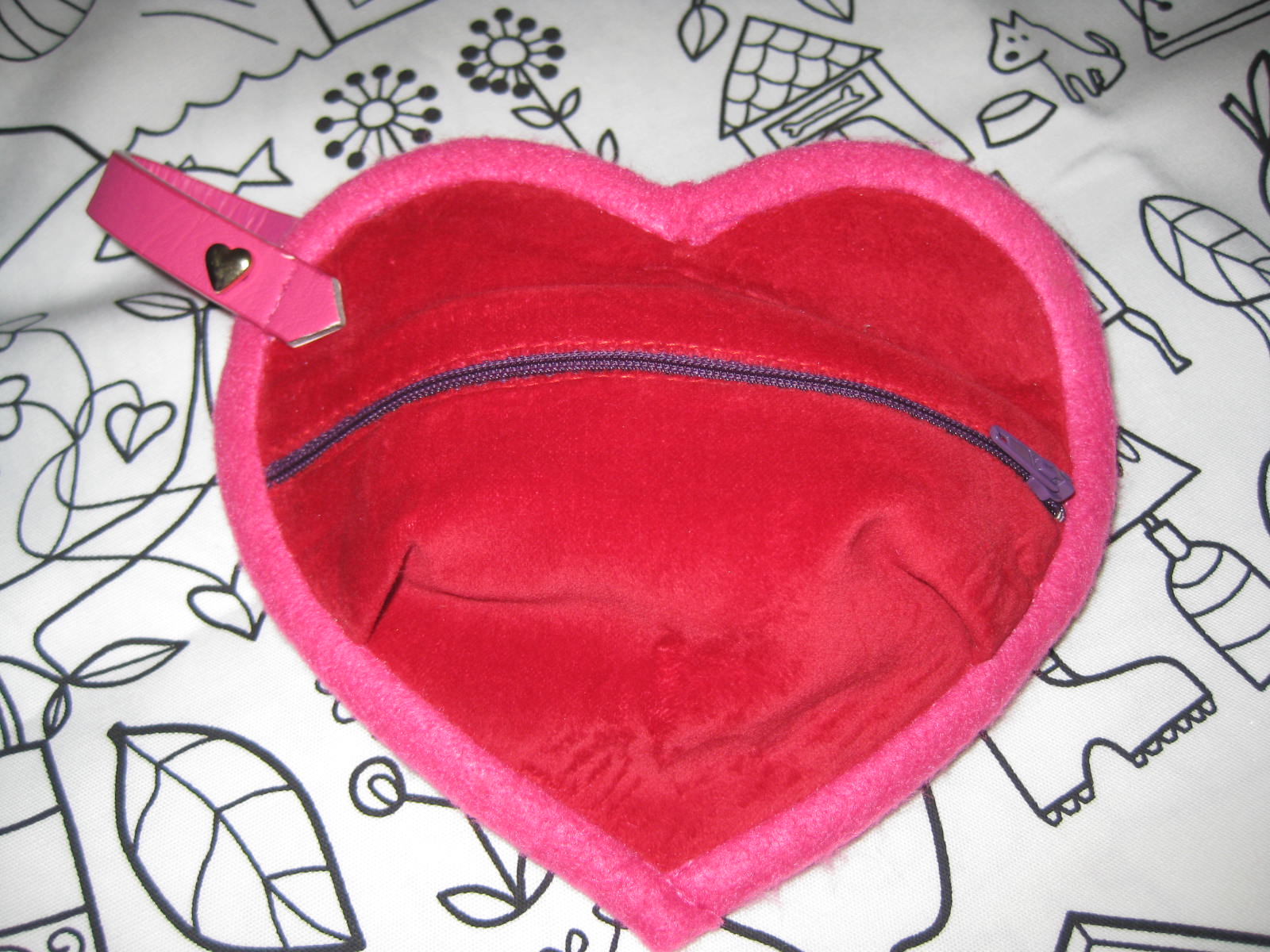 Molly Quest Blog Heart Purse for Valentine's Day