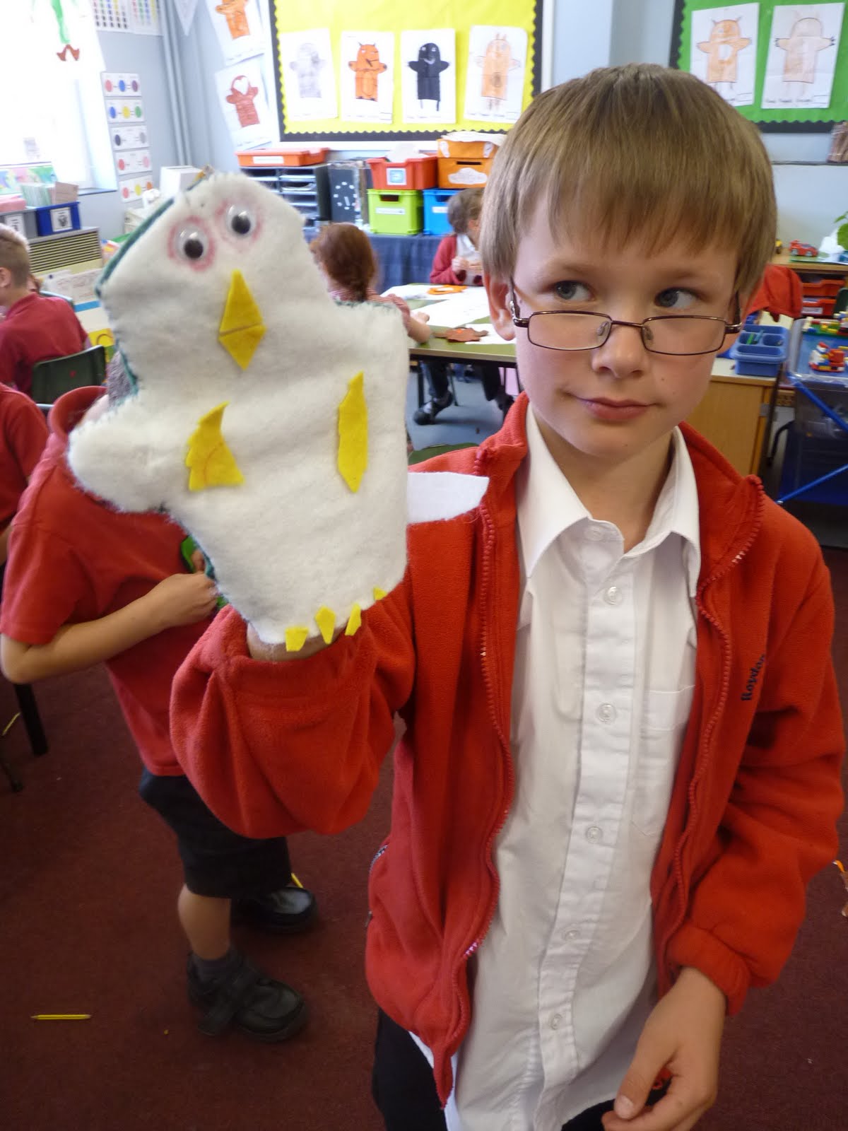 to the 2/1 classes! Perfect puppets