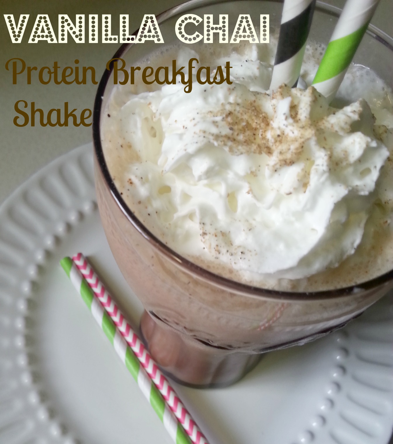 The Better Baker Vanilla Chai Protein Breakfast Shake