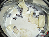 Tarta de chocolate, nata y granadina - Paso 10-1