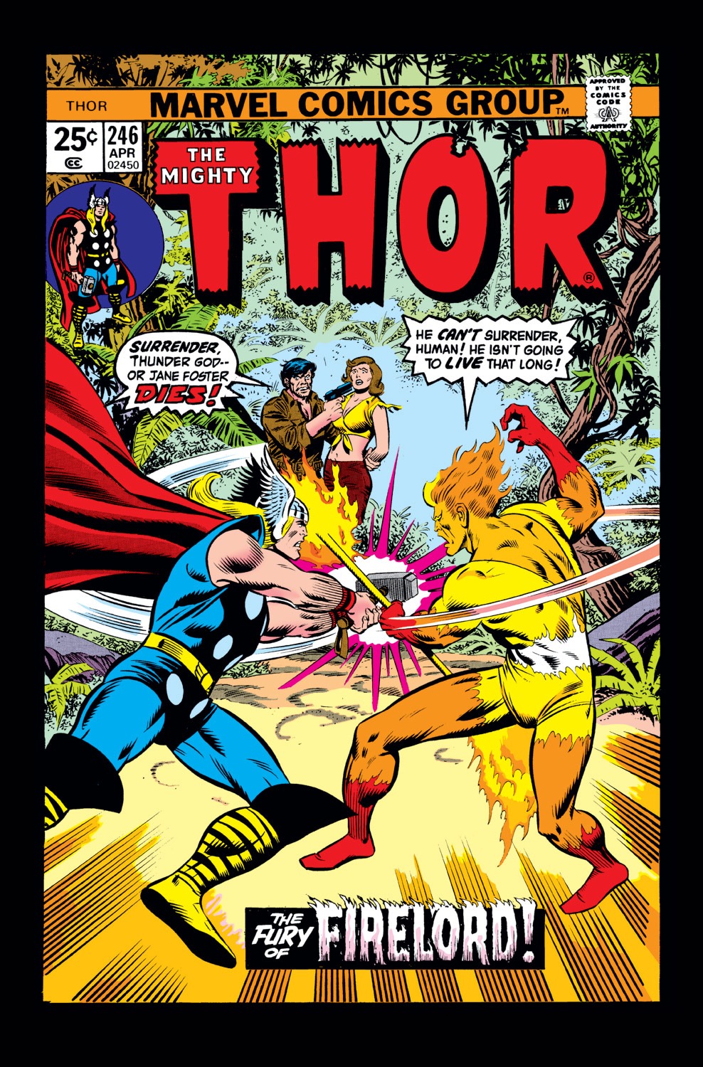 Read online Thor (1966) comic -  Issue #246 - 1