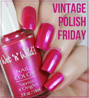 Vintage Polish Friday │Wet 'n' Wild Frosted Fuchsia 426