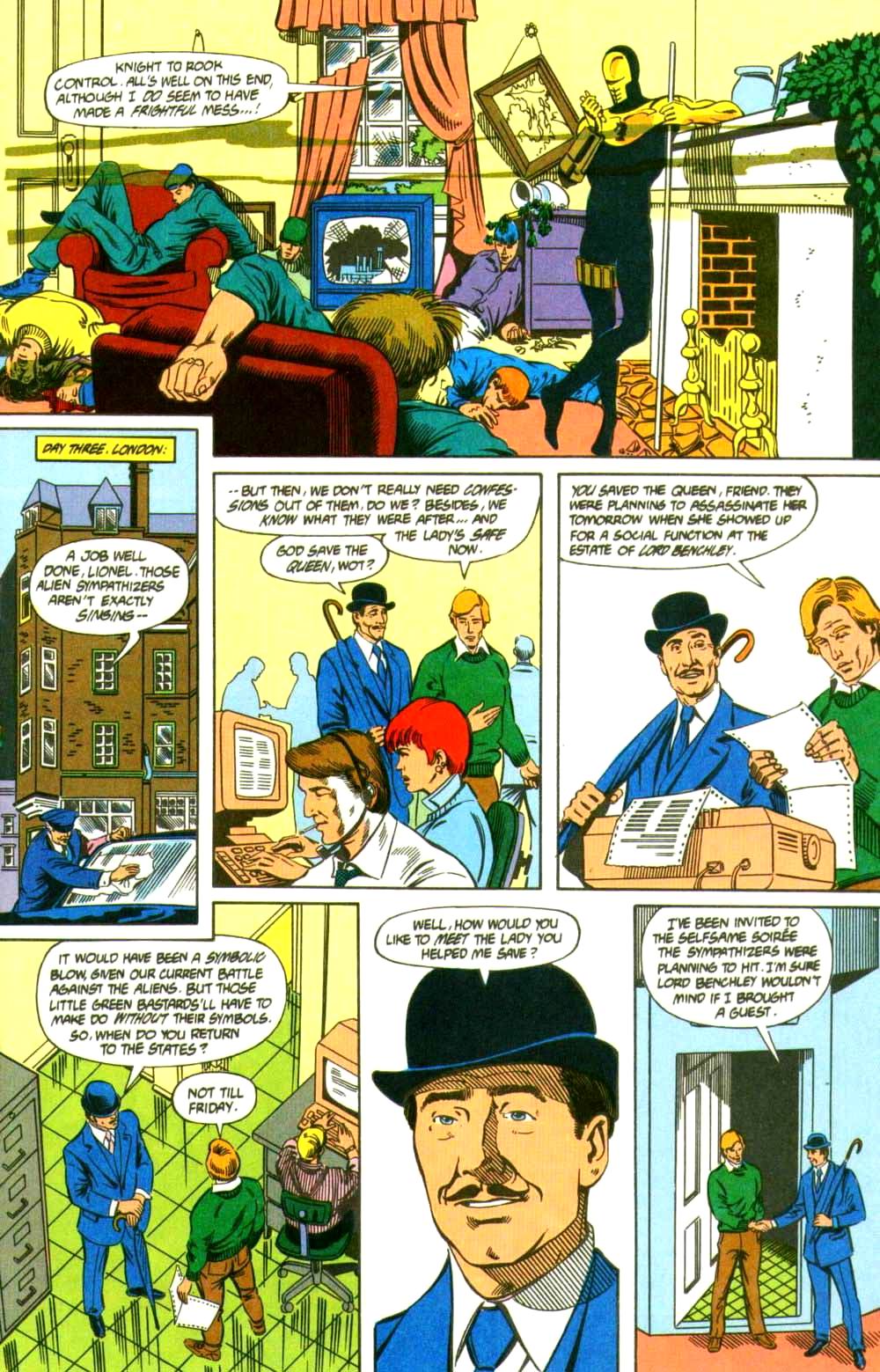 Read online Checkmate (1988) comic -  Issue #11 - 16