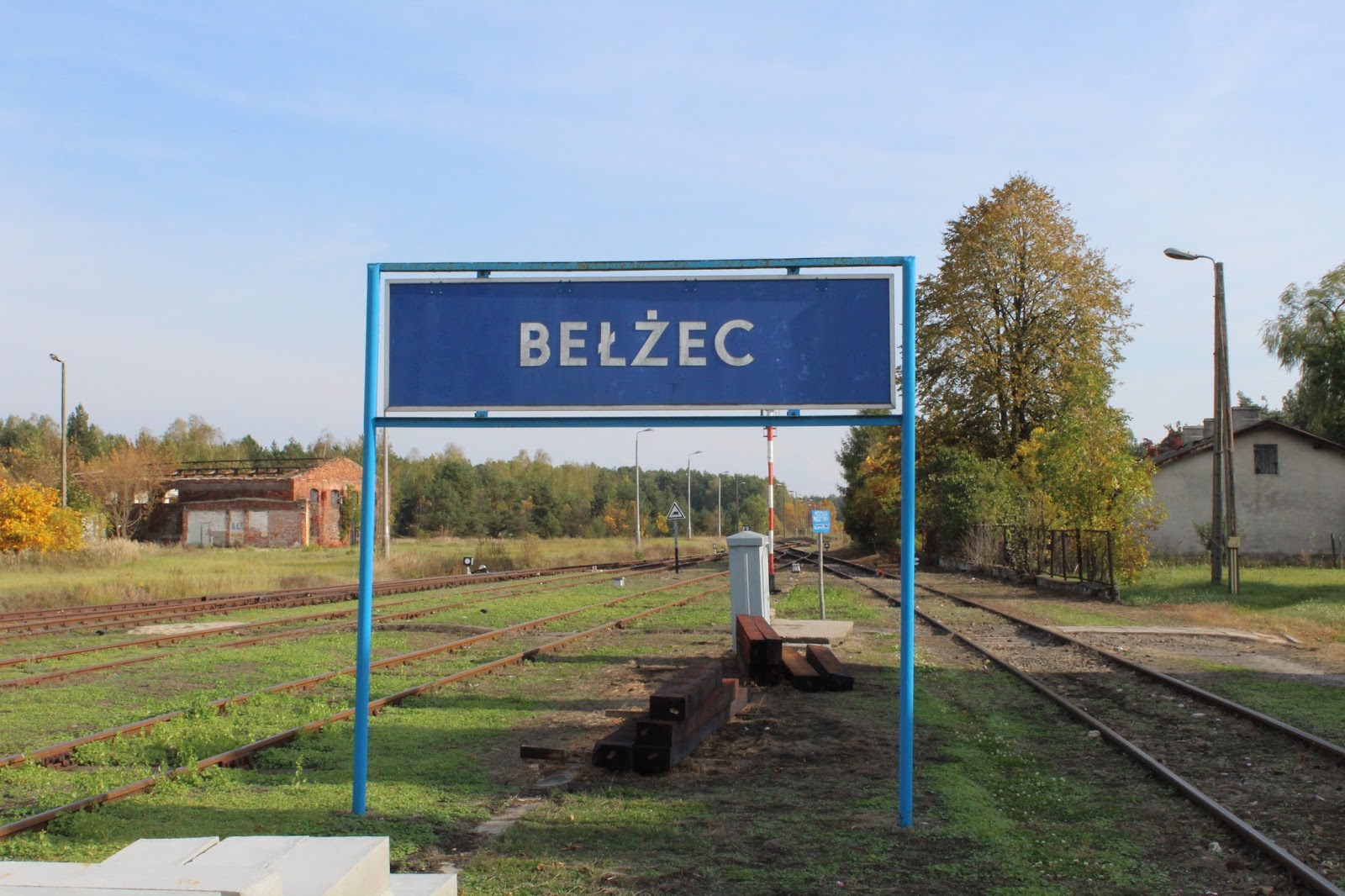 Death Camps In Poland Railway Station at Belzec