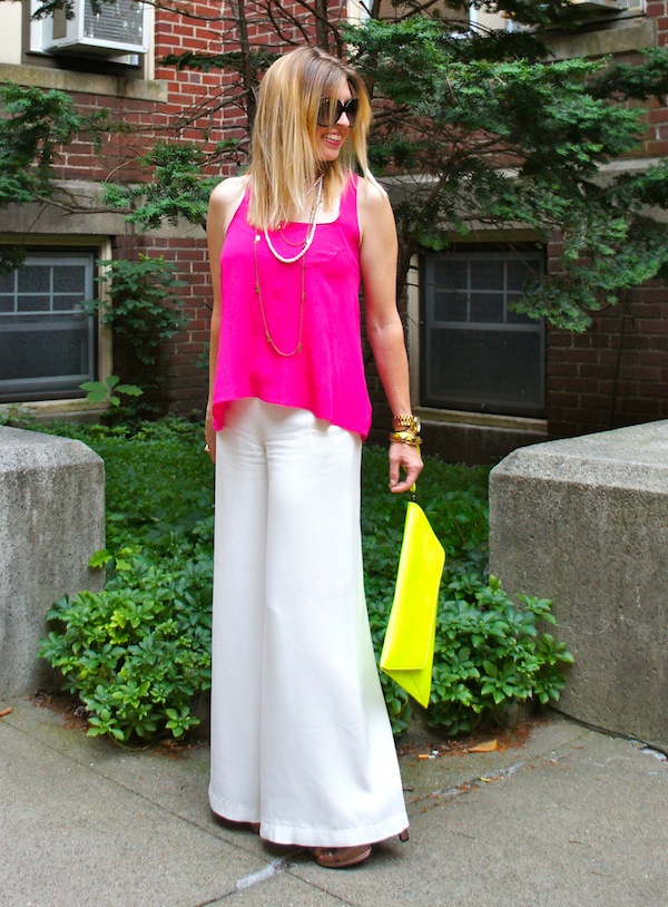 Hot Pink, Neon Green - The Boston Fashionista