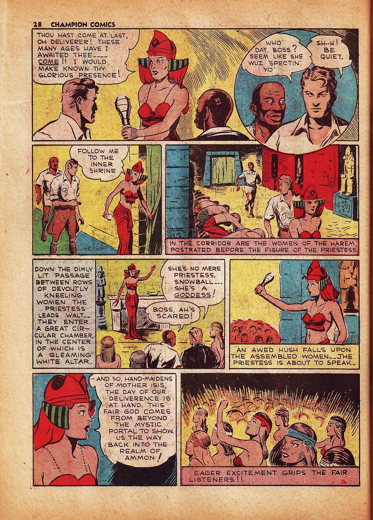 Read online Champion Comics comic -  Issue #5 - 30