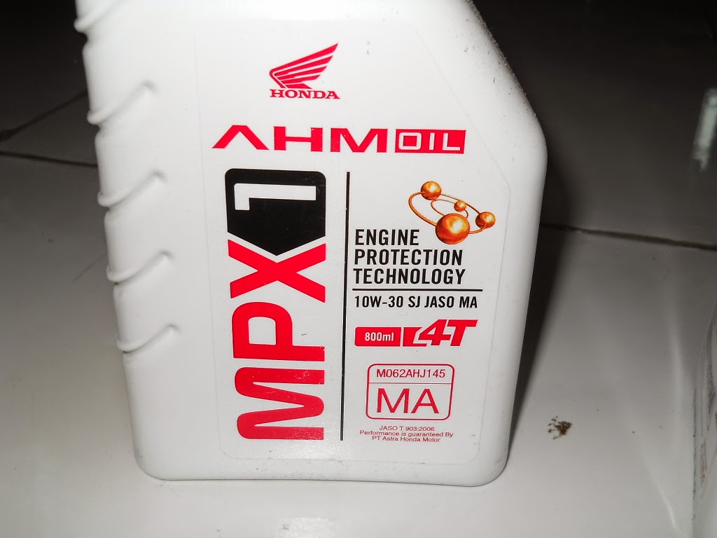 Sensasi Menggunakan Oli Resmi AHM MPX1 Pada Honda Supra X 125R