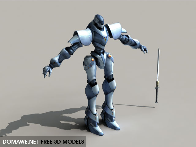 Domawe Net Robot Knight 3d Model Free Download Rf Online