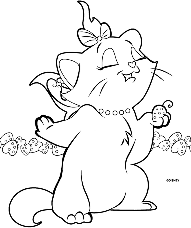 Resultado de imagem para gatinha marie png  Disney coloring pages, Cat  coloring page, Coloring books