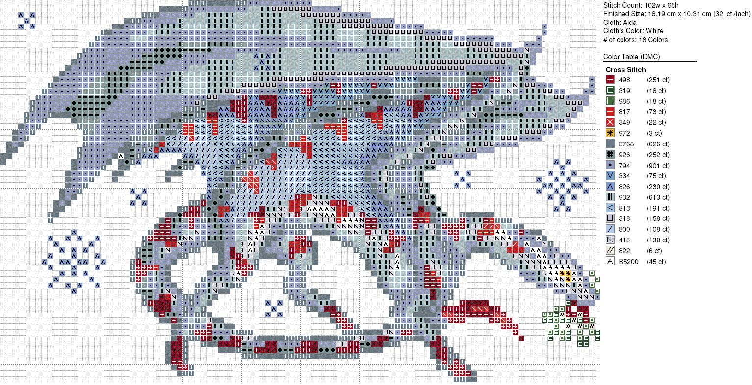 Стич из бисера схема объемный