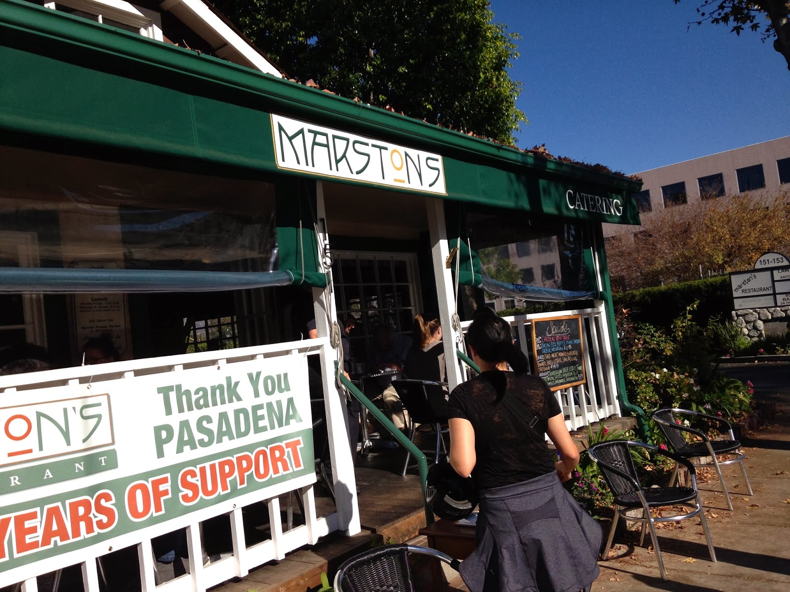 Marstons Restaurant in Pasadena