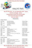 Geburtstag des moto Club Vevey (1800 Schweiz)