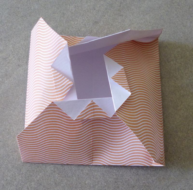 Enveloppe Carrée en origami