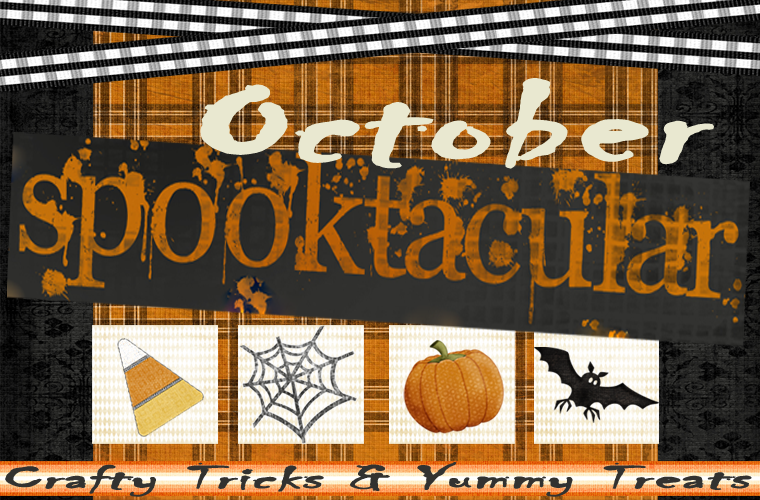 October Spooktacular: Halloween Tiles  While He Was Napping